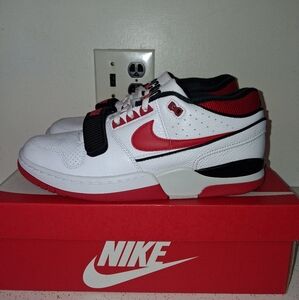 PRICE IS FIRM!!! SIZE 11.5 - NIKE AIR ALPHA FORCE 88, BILLIE EILISH, FIRE RED.